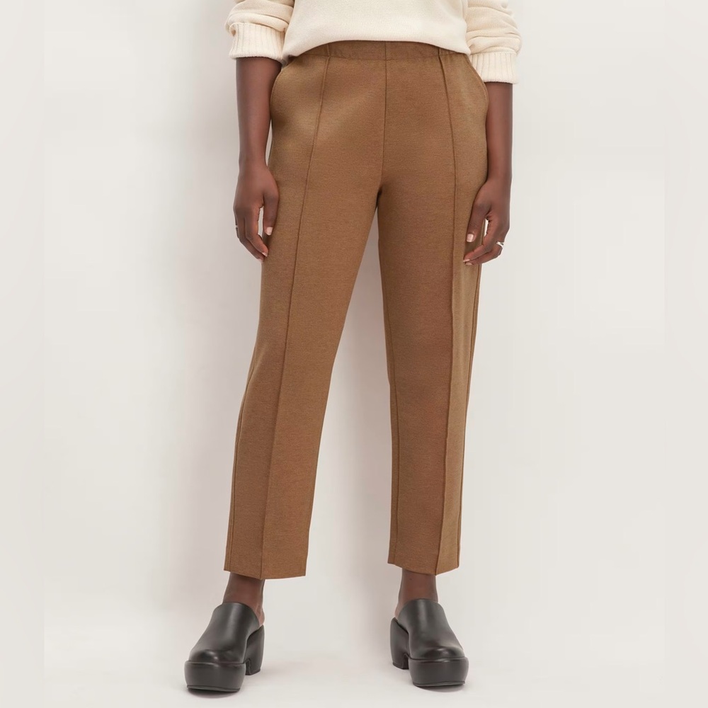Everlane Dream Pant in Heathered Auburn